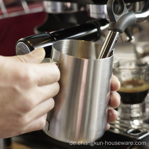 Barista Milchaufschäumkanne aus Edelstahl personalisieren